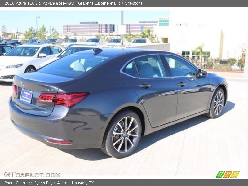 Graphite Luster Metallic / Graystone 2016 Acura TLX 3.5 Advance SH-AWD