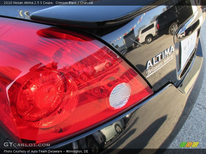 Crimson Black / Charcoal 2010 Nissan Altima 2.5 S Coupe