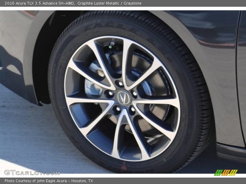 Graphite Luster Metallic / Graystone 2016 Acura TLX 3.5 Advance SH-AWD