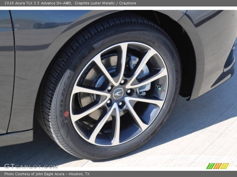 Graphite Luster Metallic / Graystone 2016 Acura TLX 3.5 Advance SH-AWD