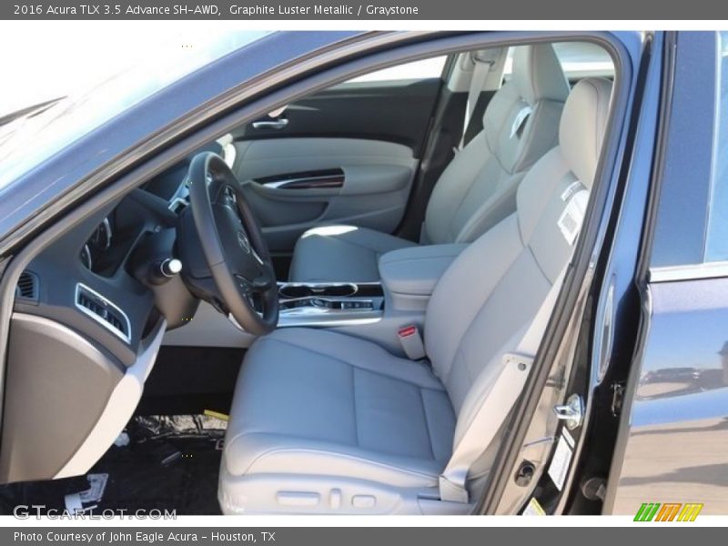 Graphite Luster Metallic / Graystone 2016 Acura TLX 3.5 Advance SH-AWD