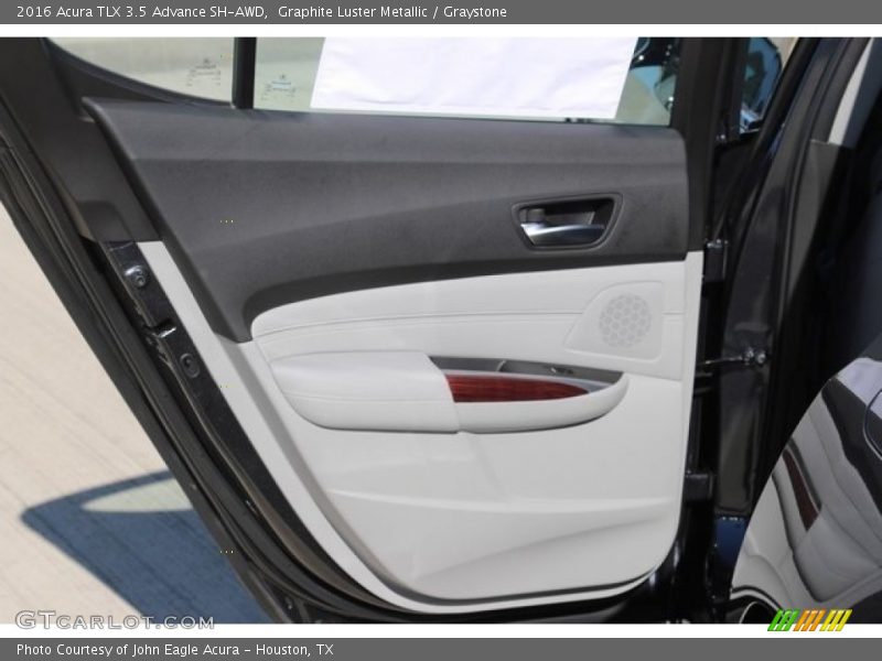 Graphite Luster Metallic / Graystone 2016 Acura TLX 3.5 Advance SH-AWD