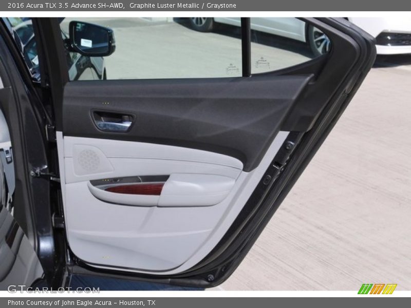 Graphite Luster Metallic / Graystone 2016 Acura TLX 3.5 Advance SH-AWD