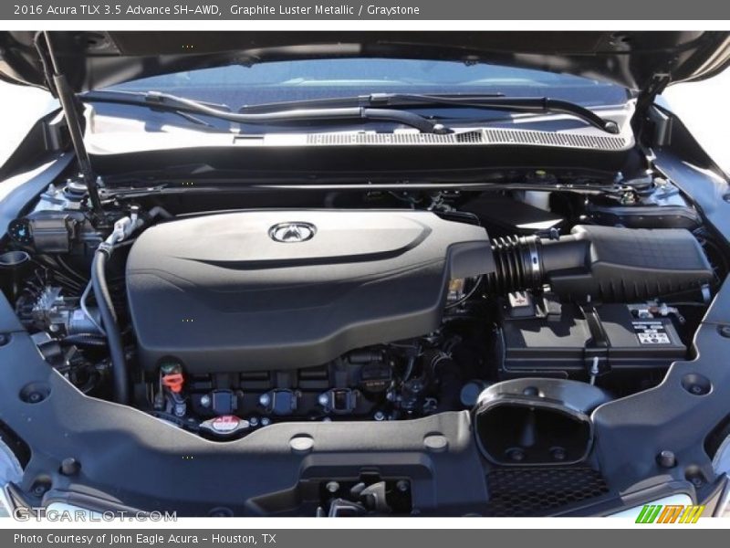 Graphite Luster Metallic / Graystone 2016 Acura TLX 3.5 Advance SH-AWD