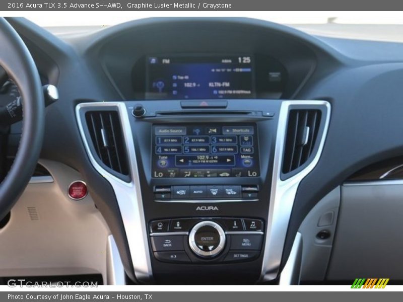 Graphite Luster Metallic / Graystone 2016 Acura TLX 3.5 Advance SH-AWD