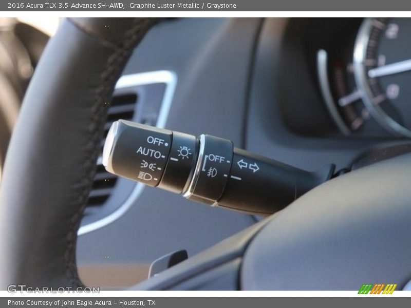 Graphite Luster Metallic / Graystone 2016 Acura TLX 3.5 Advance SH-AWD