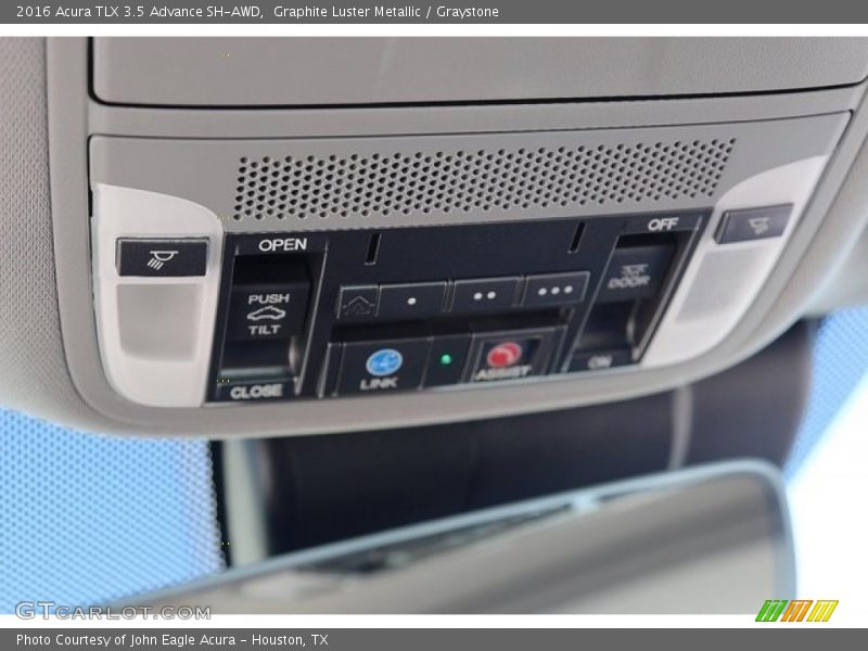 Graphite Luster Metallic / Graystone 2016 Acura TLX 3.5 Advance SH-AWD