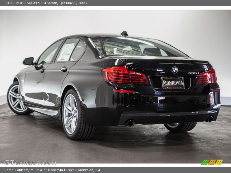 Jet Black / Black 2016 BMW 5 Series 535i Sedan