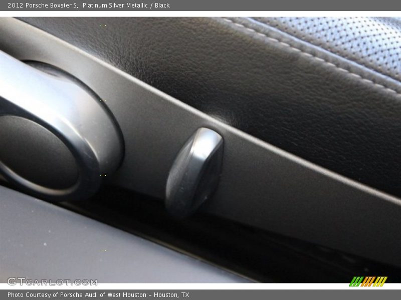 Platinum Silver Metallic / Black 2012 Porsche Boxster S