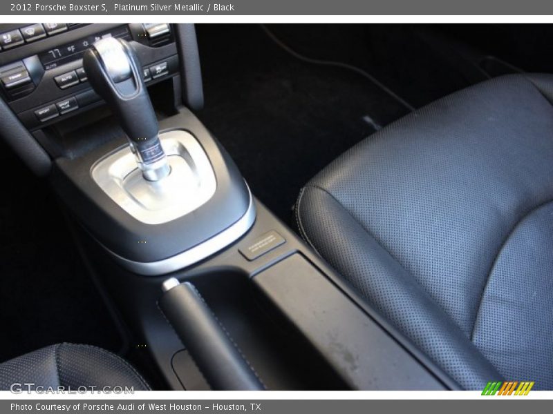 Platinum Silver Metallic / Black 2012 Porsche Boxster S