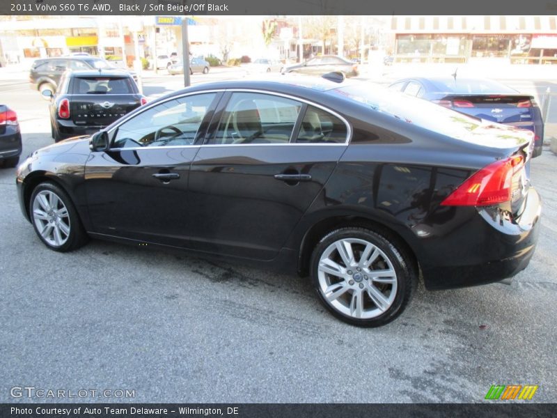 Black / Soft Beige/Off Black 2011 Volvo S60 T6 AWD
