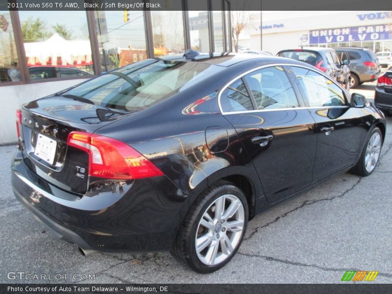 Black / Soft Beige/Off Black 2011 Volvo S60 T6 AWD