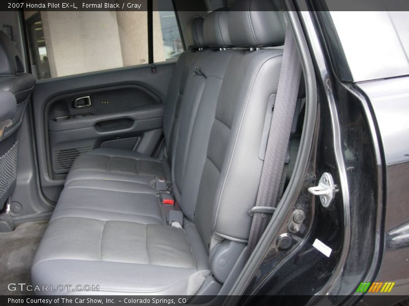Formal Black / Gray 2007 Honda Pilot EX-L