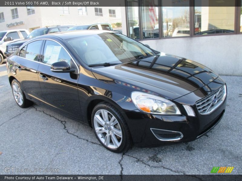 Black / Soft Beige/Off Black 2011 Volvo S60 T6 AWD
