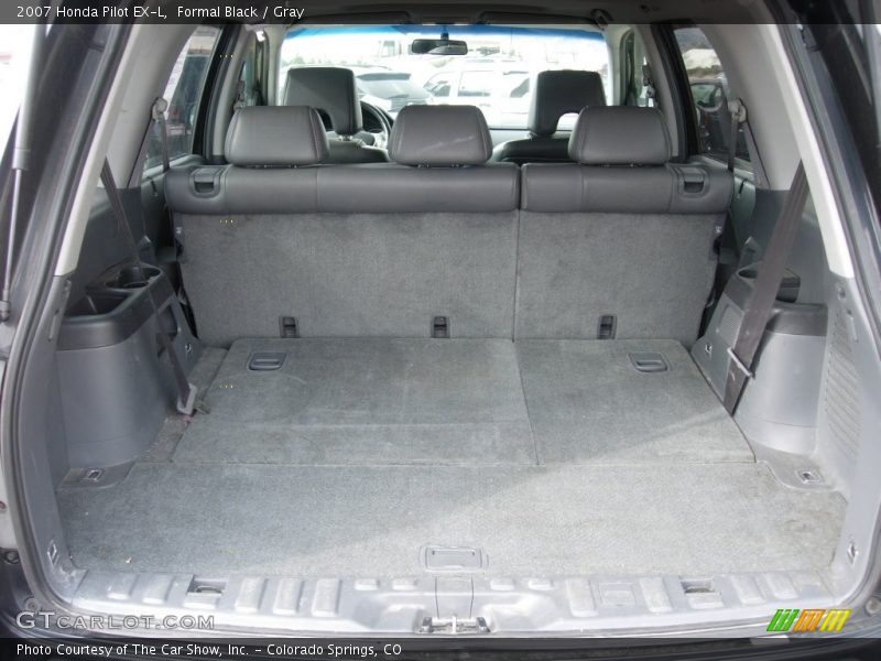 Formal Black / Gray 2007 Honda Pilot EX-L