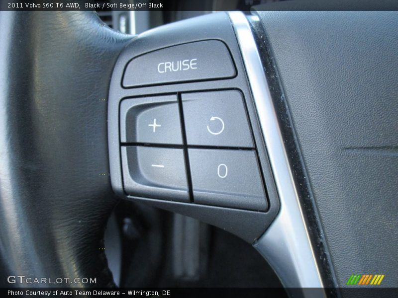 Black / Soft Beige/Off Black 2011 Volvo S60 T6 AWD