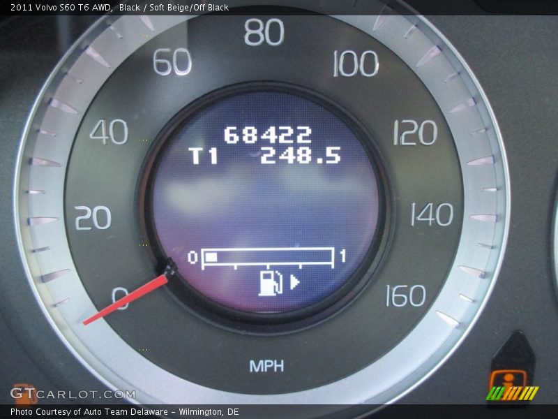 Black / Soft Beige/Off Black 2011 Volvo S60 T6 AWD