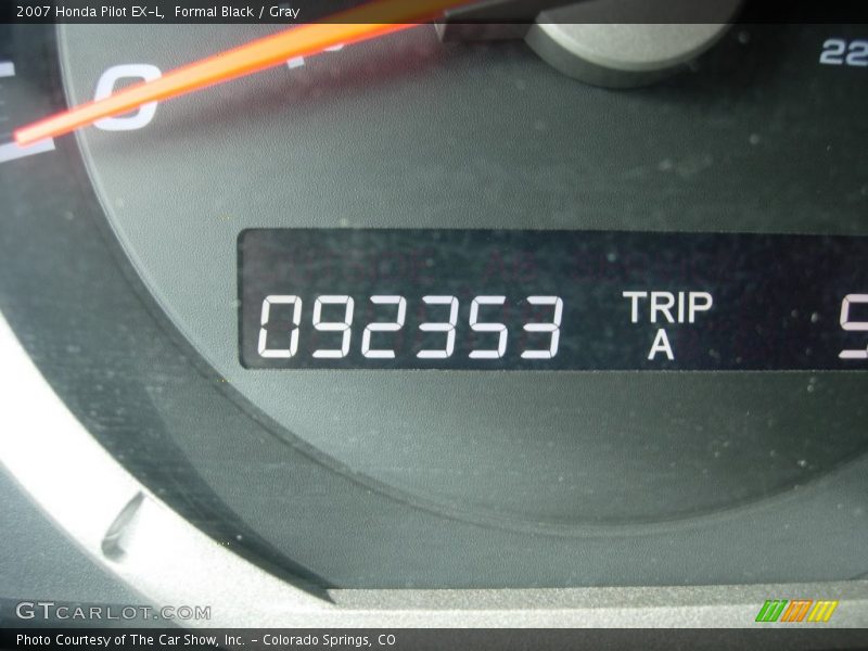 Formal Black / Gray 2007 Honda Pilot EX-L