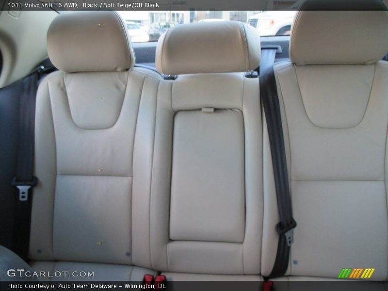 Black / Soft Beige/Off Black 2011 Volvo S60 T6 AWD