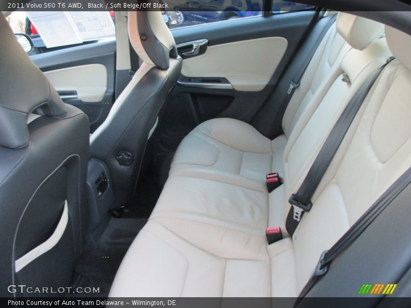 Black / Soft Beige/Off Black 2011 Volvo S60 T6 AWD