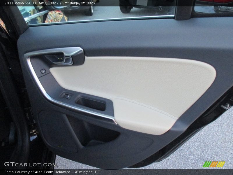 Black / Soft Beige/Off Black 2011 Volvo S60 T6 AWD