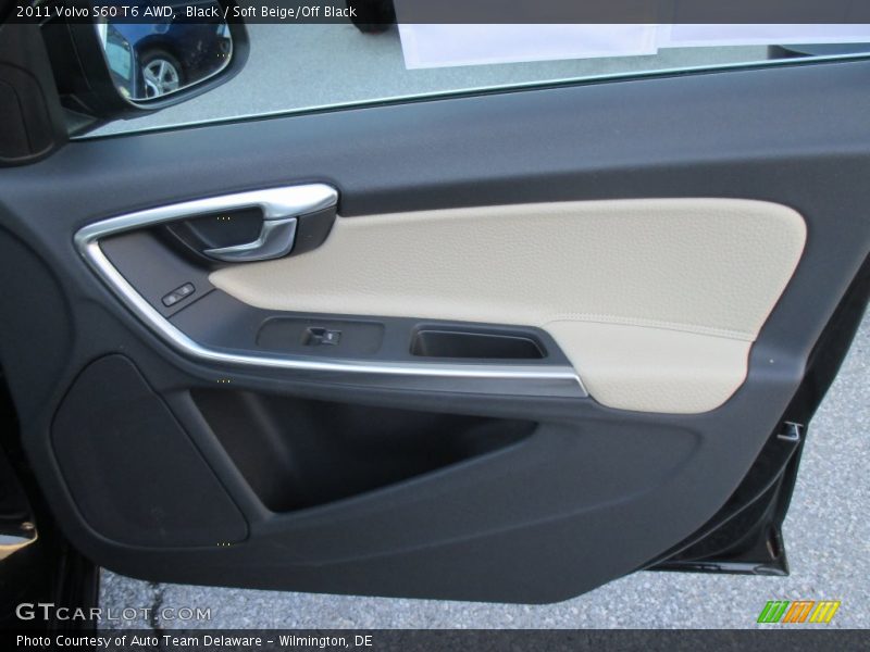 Black / Soft Beige/Off Black 2011 Volvo S60 T6 AWD