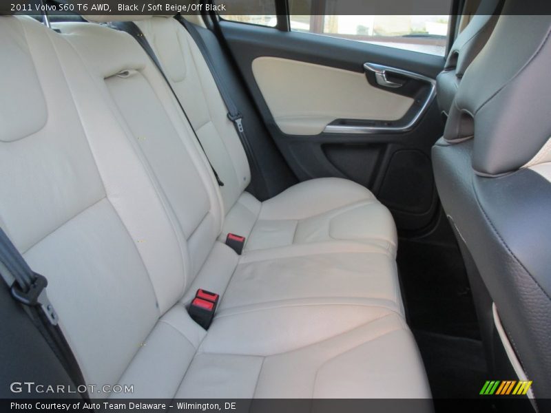 Black / Soft Beige/Off Black 2011 Volvo S60 T6 AWD