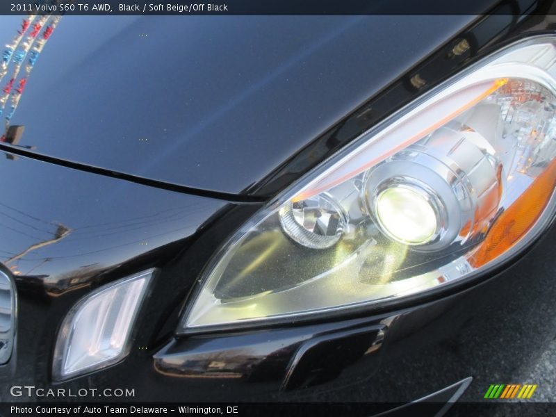 Black / Soft Beige/Off Black 2011 Volvo S60 T6 AWD