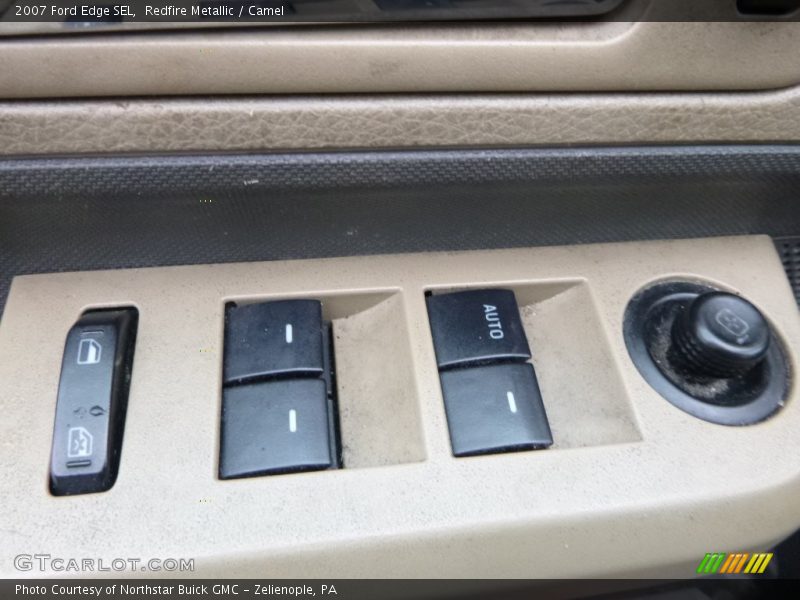 Redfire Metallic / Camel 2007 Ford Edge SEL