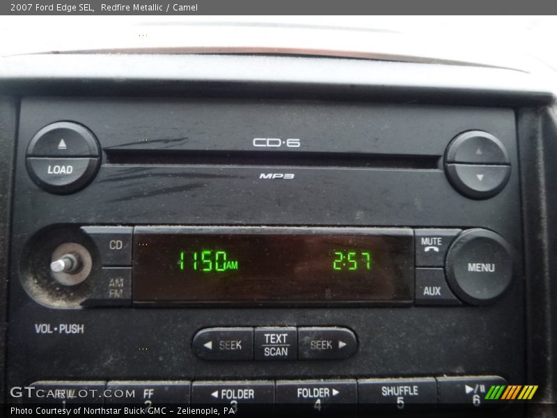 Redfire Metallic / Camel 2007 Ford Edge SEL