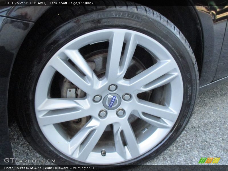 Black / Soft Beige/Off Black 2011 Volvo S60 T6 AWD