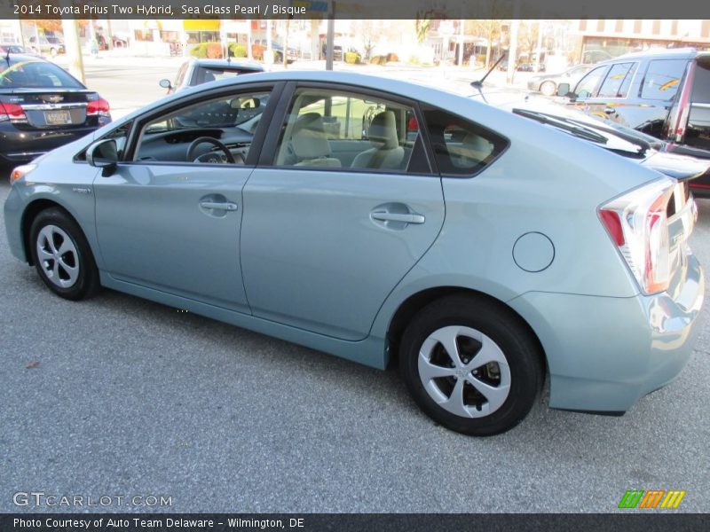 Sea Glass Pearl / Bisque 2014 Toyota Prius Two Hybrid