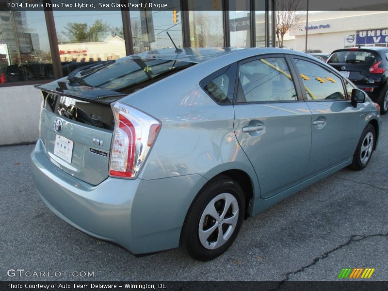 Sea Glass Pearl / Bisque 2014 Toyota Prius Two Hybrid