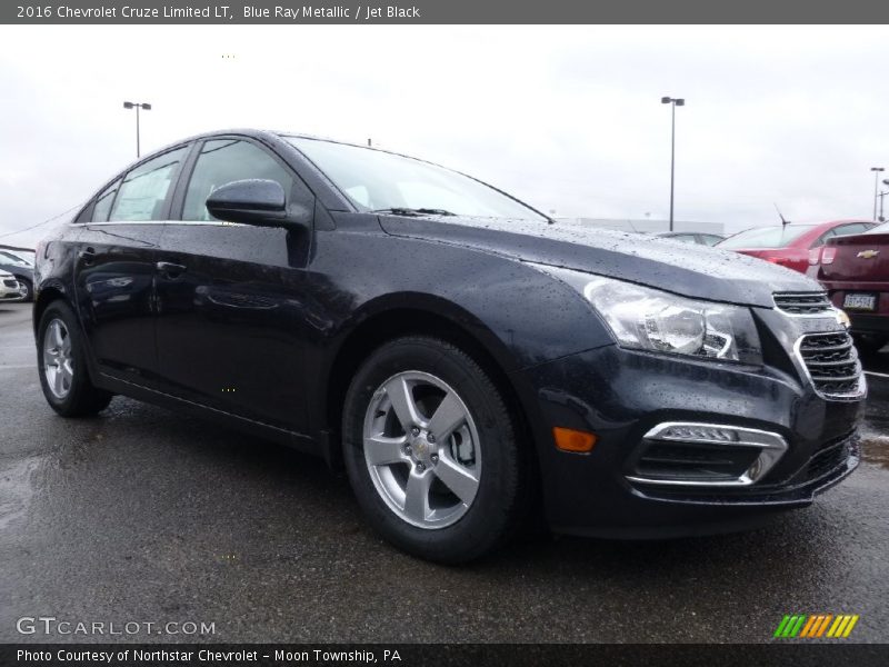 Blue Ray Metallic / Jet Black 2016 Chevrolet Cruze Limited LT