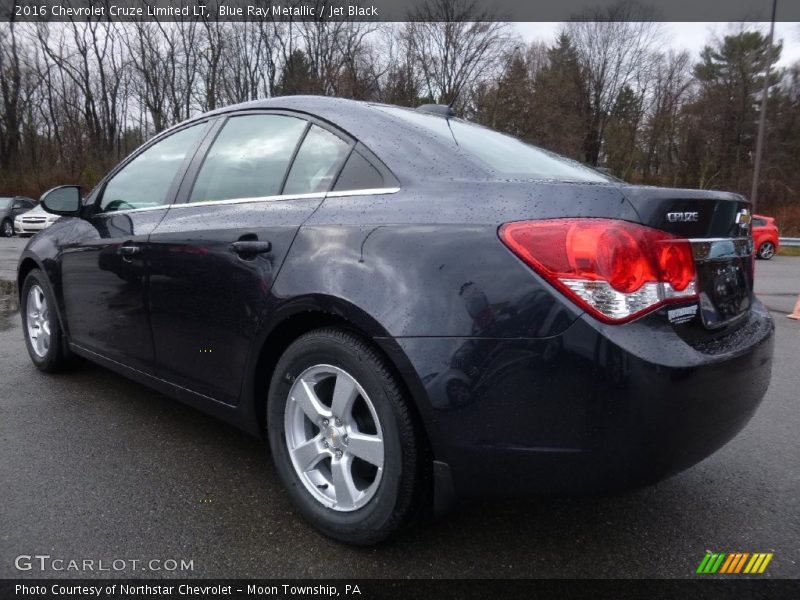 Blue Ray Metallic / Jet Black 2016 Chevrolet Cruze Limited LT