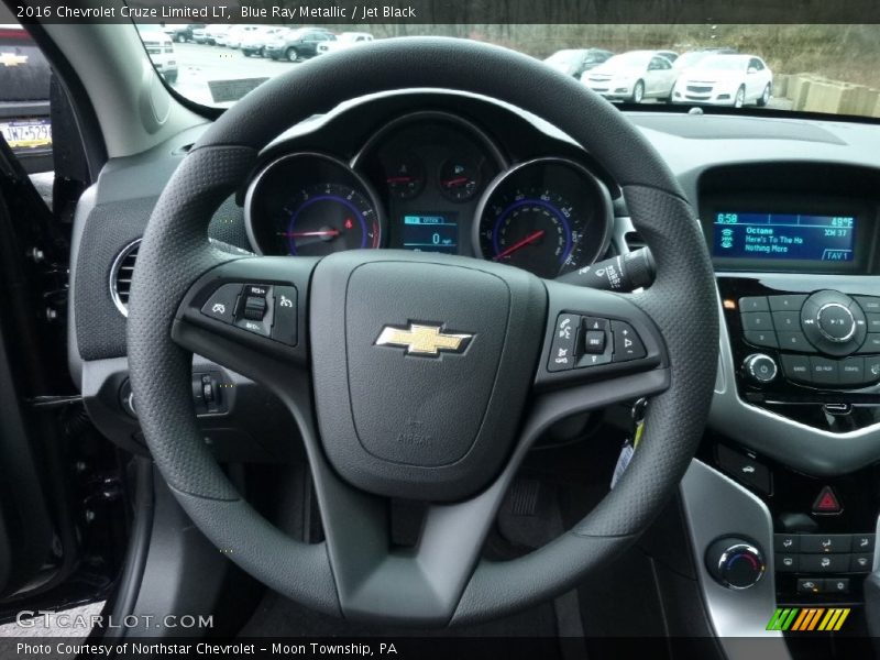 Blue Ray Metallic / Jet Black 2016 Chevrolet Cruze Limited LT