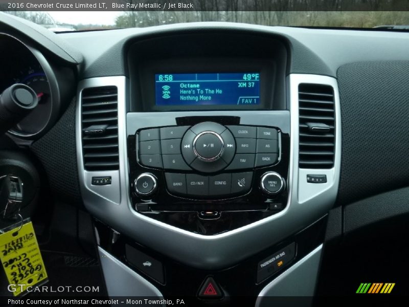 Blue Ray Metallic / Jet Black 2016 Chevrolet Cruze Limited LT