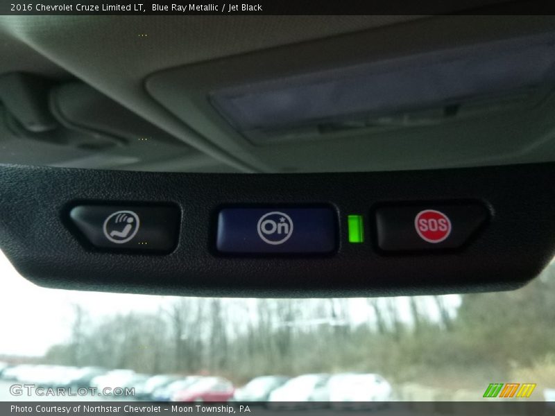 Blue Ray Metallic / Jet Black 2016 Chevrolet Cruze Limited LT