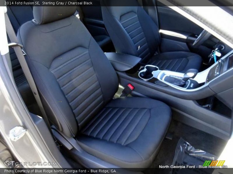 Sterling Gray / Charcoal Black 2014 Ford Fusion SE