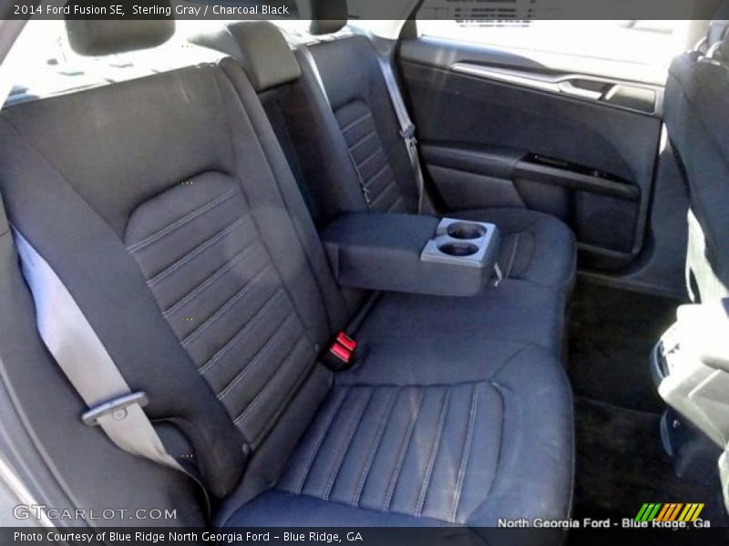 Sterling Gray / Charcoal Black 2014 Ford Fusion SE