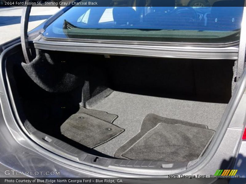 Sterling Gray / Charcoal Black 2014 Ford Fusion SE