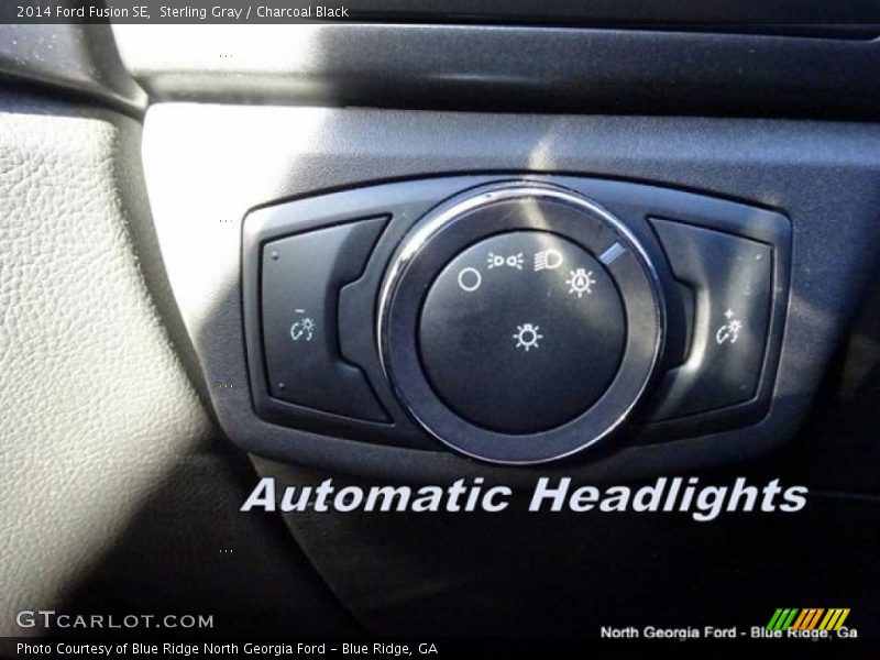 Sterling Gray / Charcoal Black 2014 Ford Fusion SE