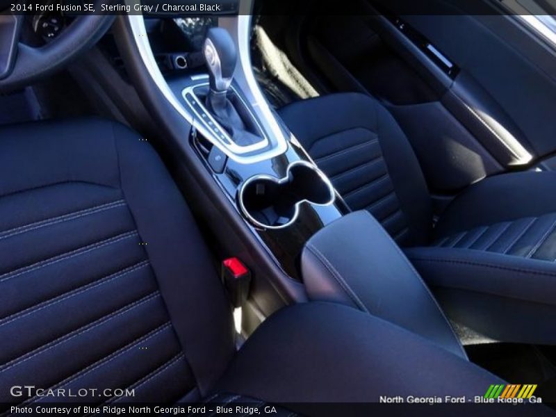 Sterling Gray / Charcoal Black 2014 Ford Fusion SE