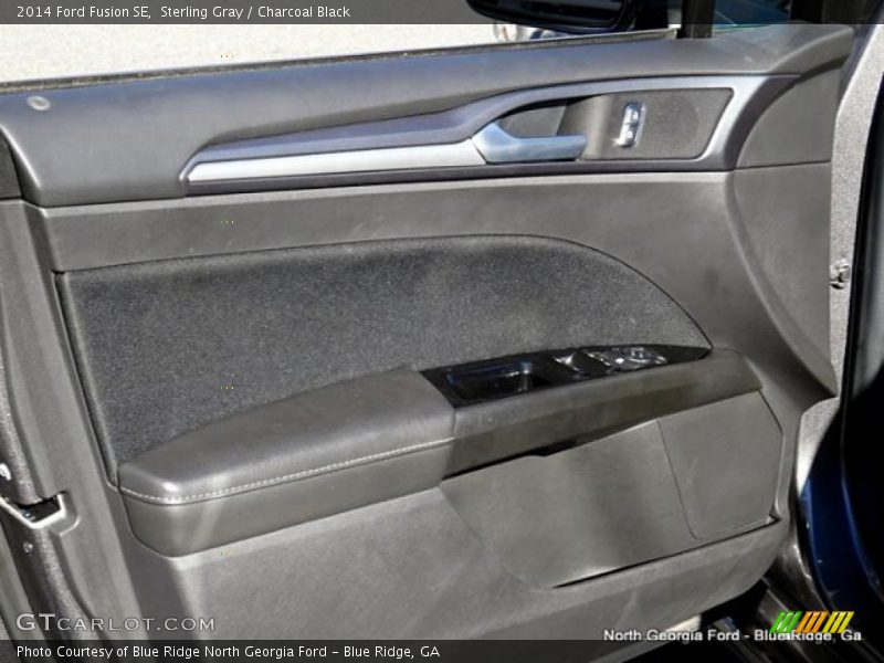 Sterling Gray / Charcoal Black 2014 Ford Fusion SE