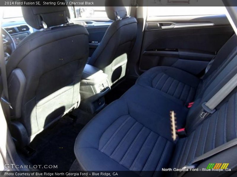 Sterling Gray / Charcoal Black 2014 Ford Fusion SE