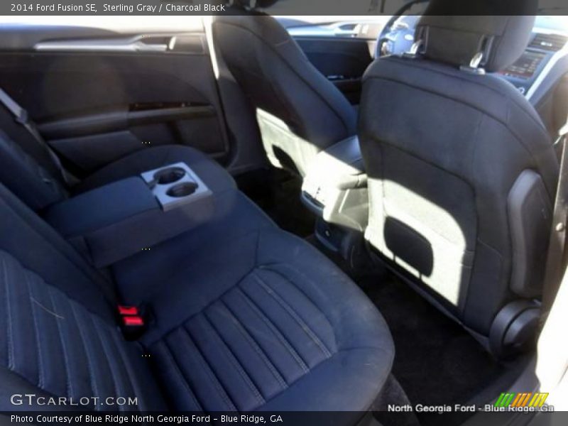 Sterling Gray / Charcoal Black 2014 Ford Fusion SE