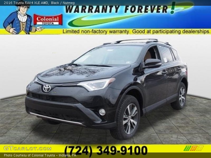 Black / Nutmeg 2016 Toyota RAV4 XLE AWD