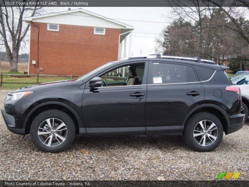  2016 RAV4 XLE AWD Black