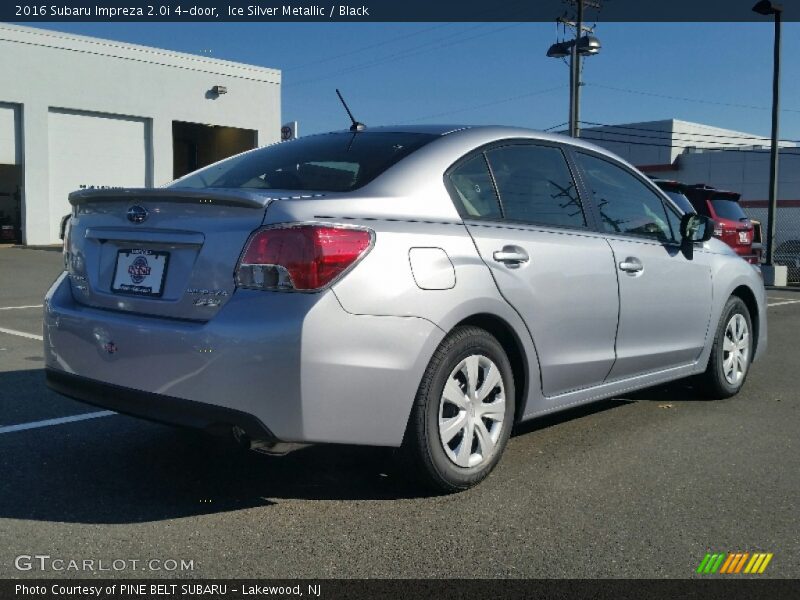 Ice Silver Metallic / Black 2016 Subaru Impreza 2.0i 4-door