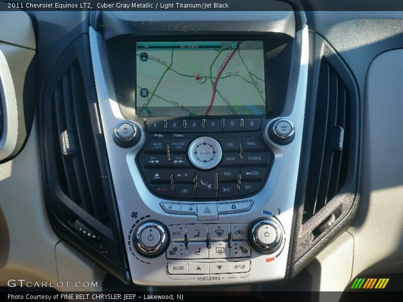Cyber Gray Metallic / Light Titanium/Jet Black 2011 Chevrolet Equinox LTZ
